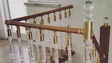 Cam & Ahşap Merdiven